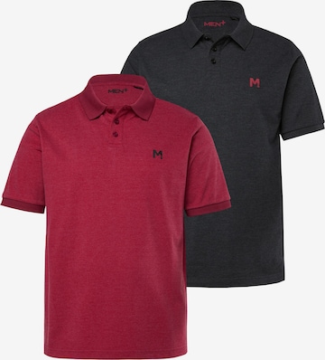 T-Shirt Men Plus en rouge : devant
