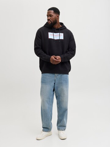 Jack & Jones Plus Sweatshirt 'JORGREENE' i svart