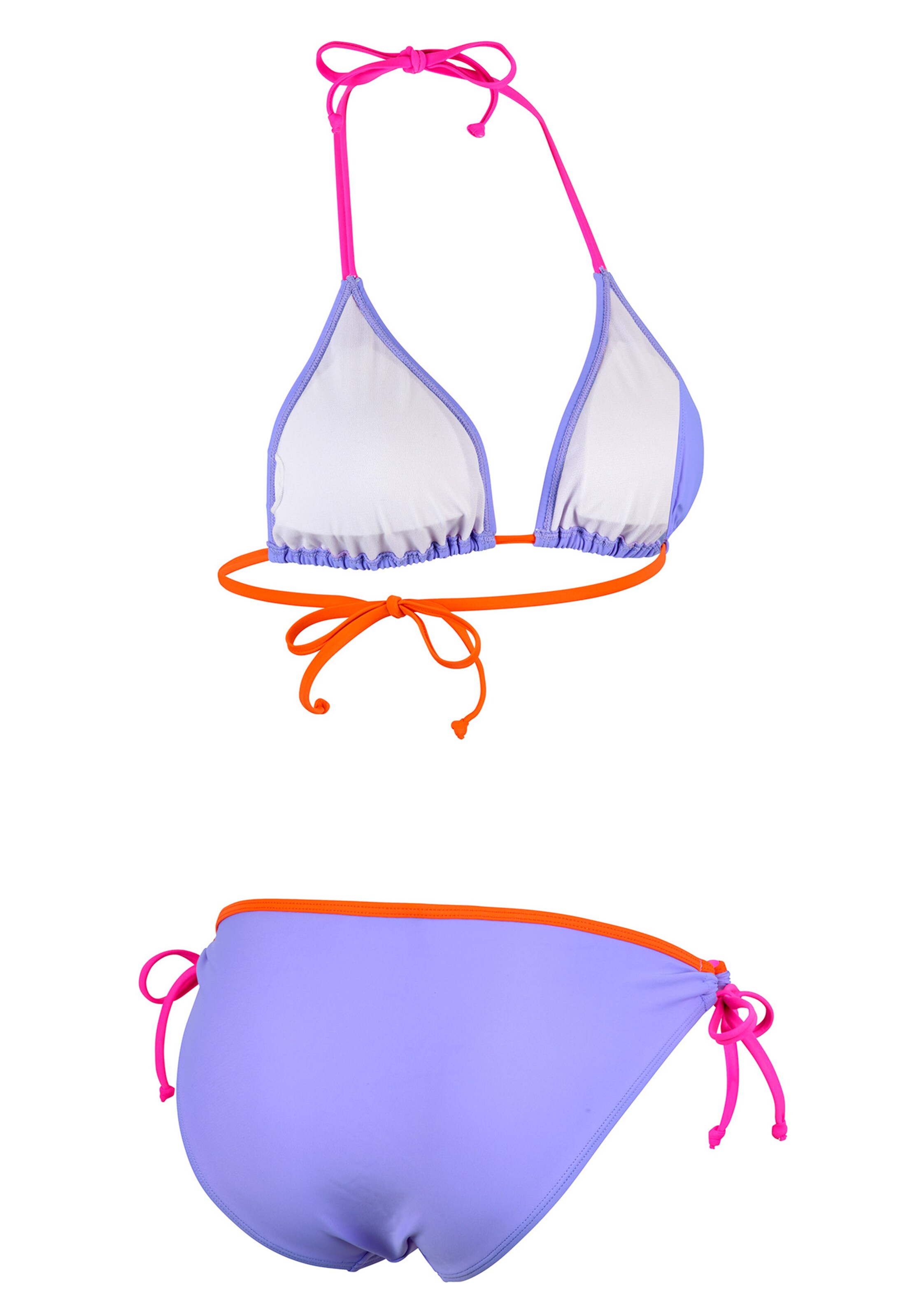 BECO the world of aquasports Triangle Bikini 'Colour Block' in Purple