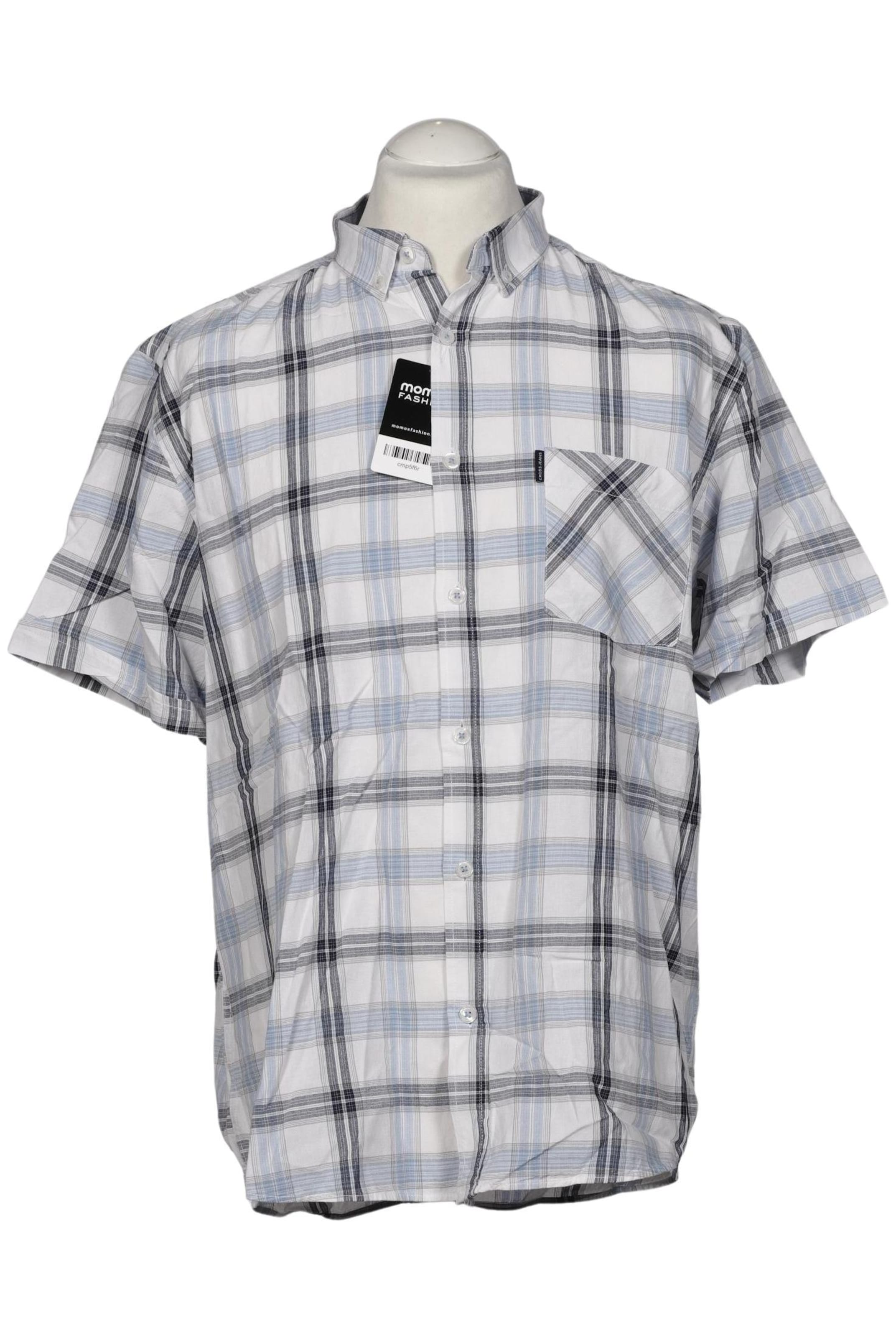 CROSS JEANS Button Up Shirt in XL in Mixed colors: front