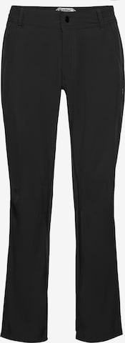 KILLTEC Regular Outdoor Pants in Black: front