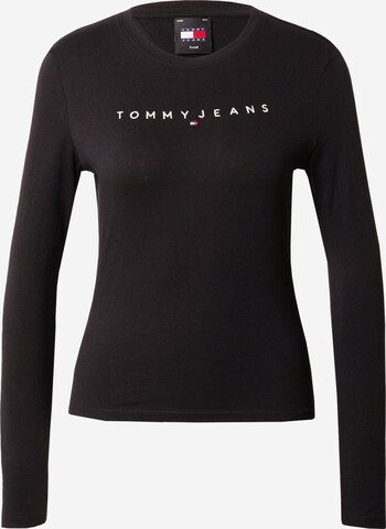 Tommy Jeans Shirt in Black: front