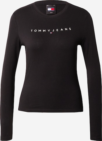 T-shirt Tommy Jeans en noir : devant