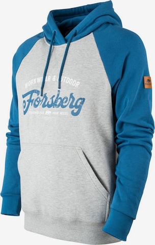 FORSBERG Sweatshirt 'Tonigson' in Blue