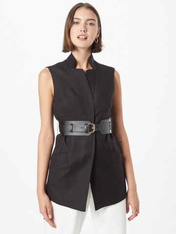 Karen Millen Vest in Black: front