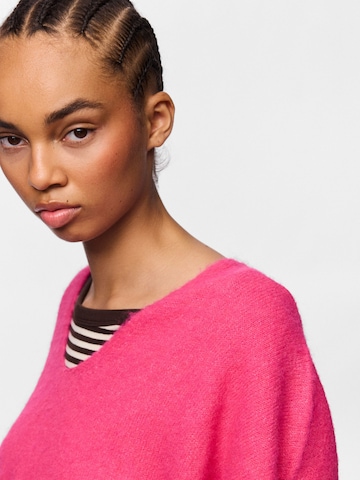 PIECES Pullover 'PCALLIE' i pink