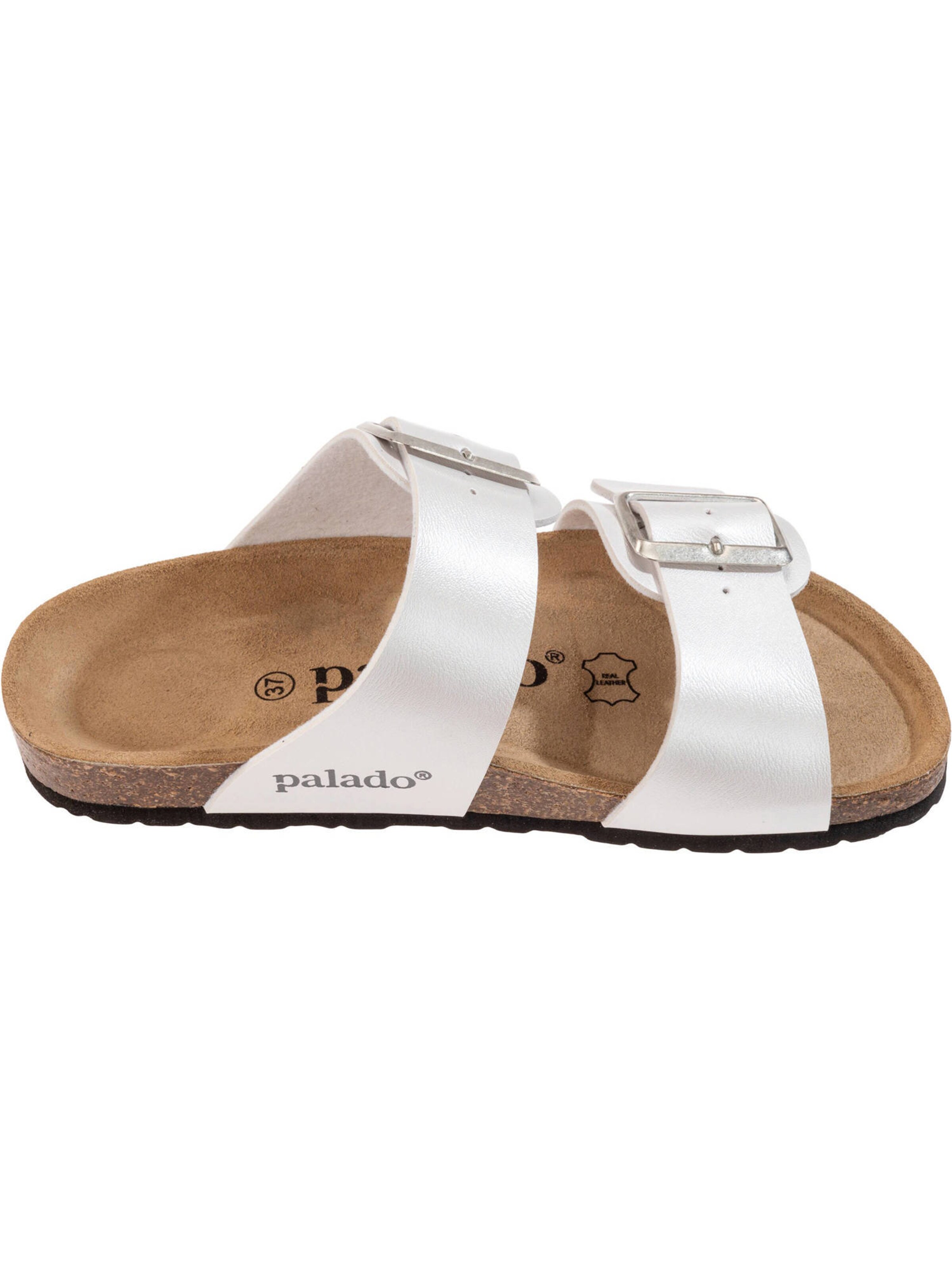 Palado Pantolette 'Samos EGS' i vit