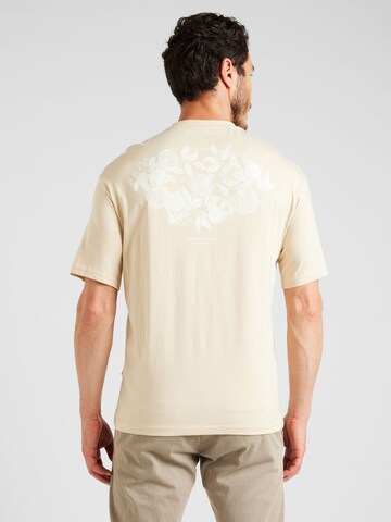 SELECTED T-Shirt 'SLHCORBY' in Beige: Vorderseite