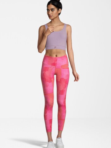 FILA - Skinny Calças de desporto 'RADDA' em rosa