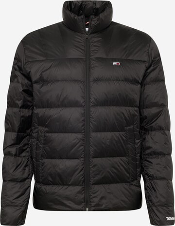 Tommy Jeans Between-Season Jacket in Black: front