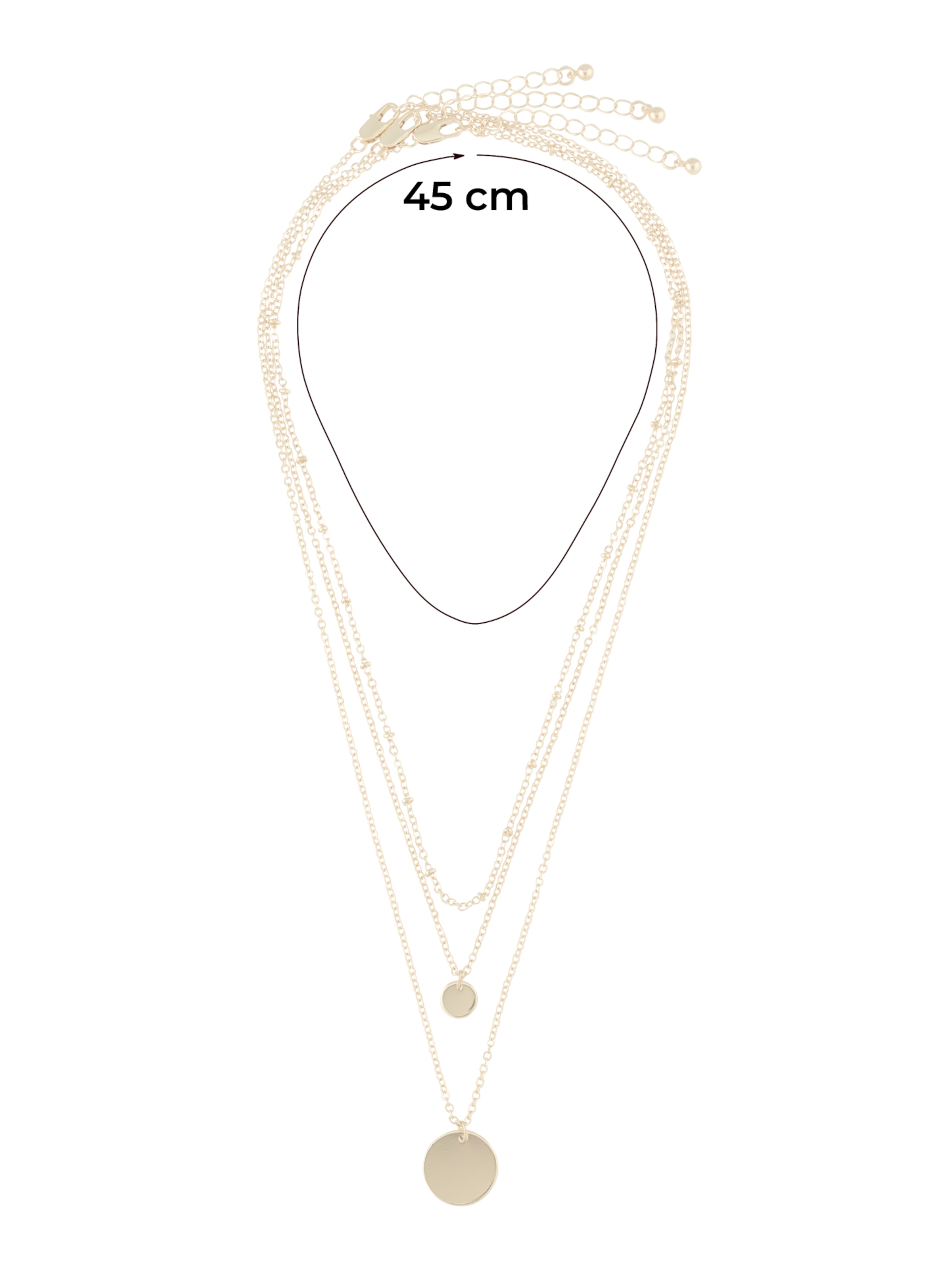 PIECES Łańcuszek 'PCFIONA' w kolorze złoty