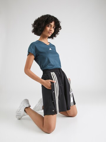 Tricou funcțional 'Train Essentials' de la ADIDAS PERFORMANCE pe albastru