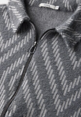 CECIL Knit Cardigan in Grey