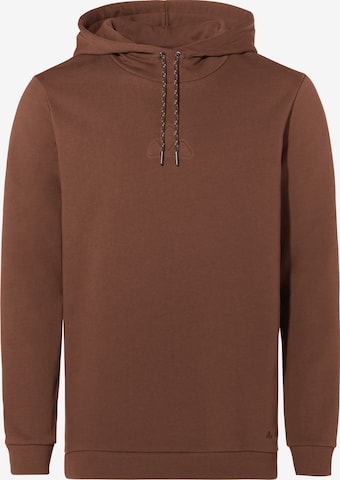 VAUDE Sportsweatshirt 'Manukau' in Bruin: voorkant