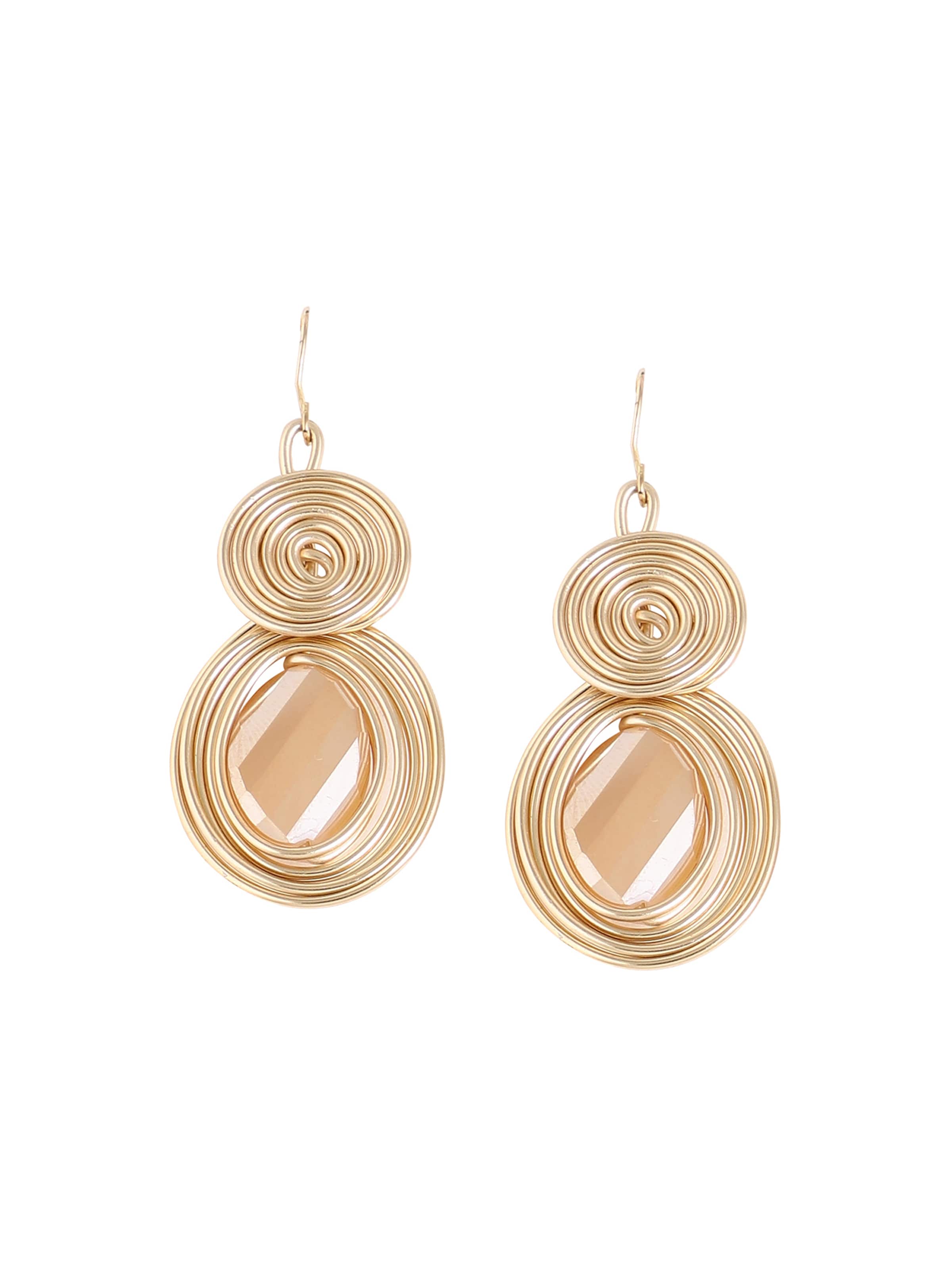 Cercei ' Cissy ' de la SOHI pe auriu: față