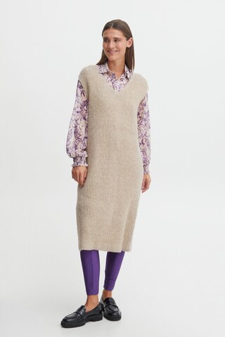 Abito in maglia 'Mayly' di b.young in beige