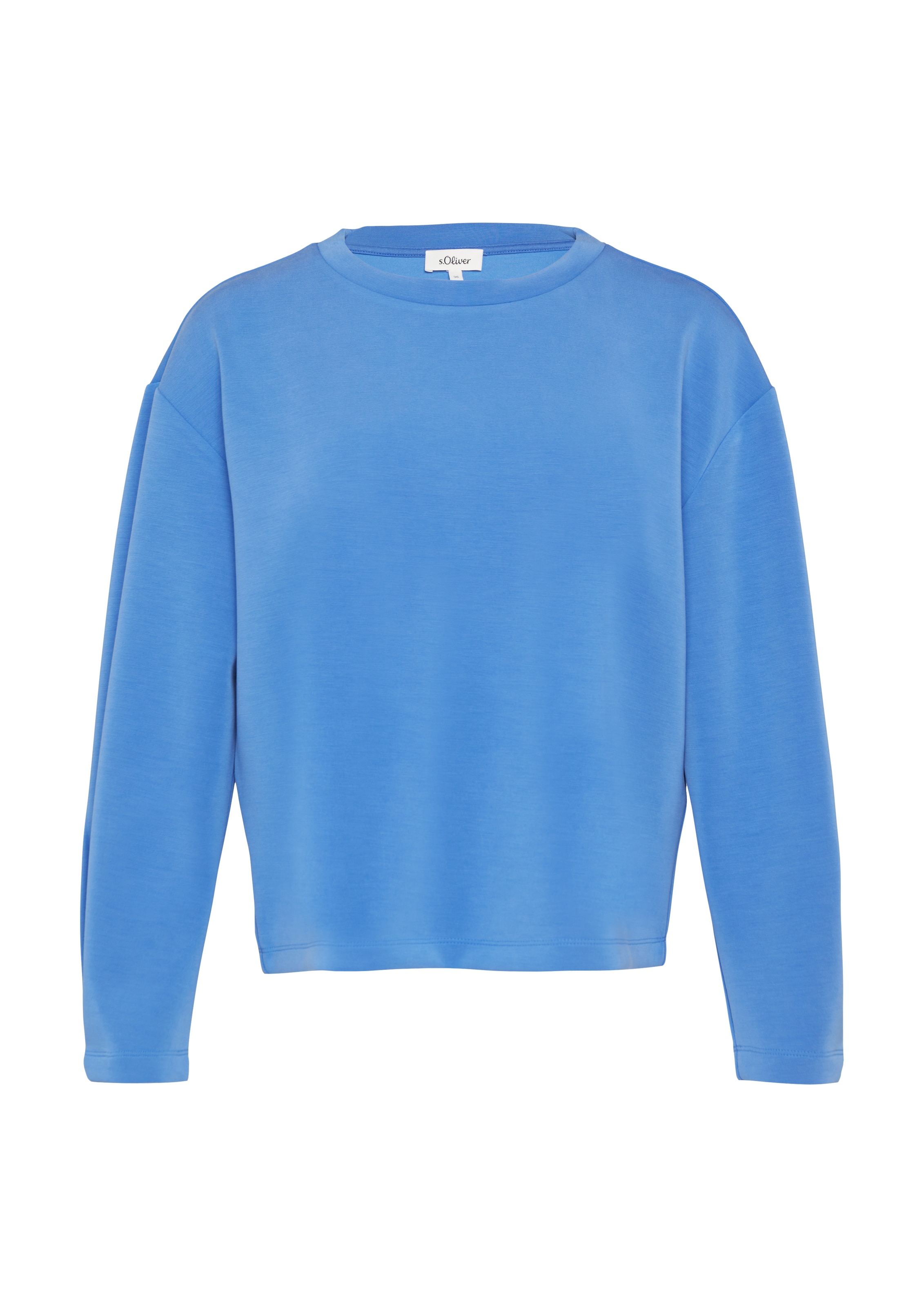 s.Oliver Μπλούζα φούτερ σε μπλε: μπροστά