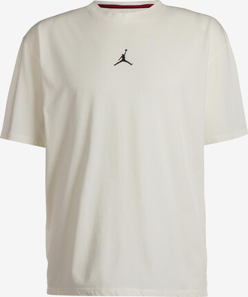 T-Shirt Jordan en beige : devant