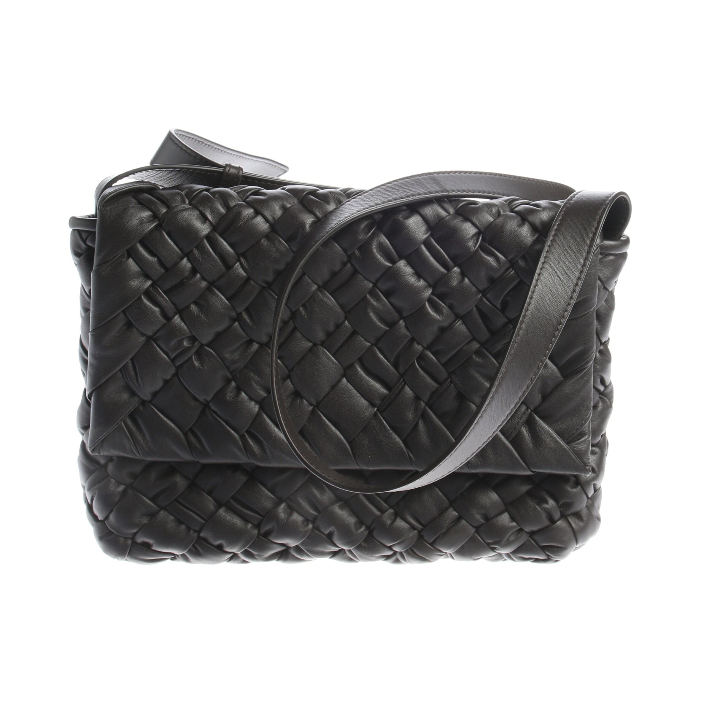 Bottega Veneta Ledertasche in One Size in dunkelbraun, Produktansicht