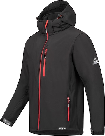 Rock Creek Outdoorjacke in Schwarz