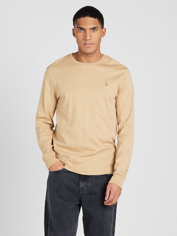 Polo Ralph Lauren Regular fit T-shirt i beige: framsida