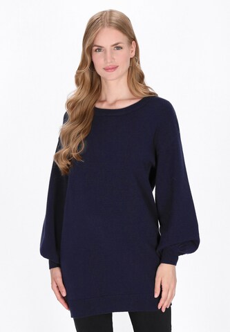 DreiMaster Klassik - Pullover em azul: frente