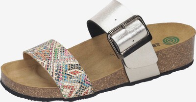 DR. BRINKMANN Pantolette in silber, Produktansicht