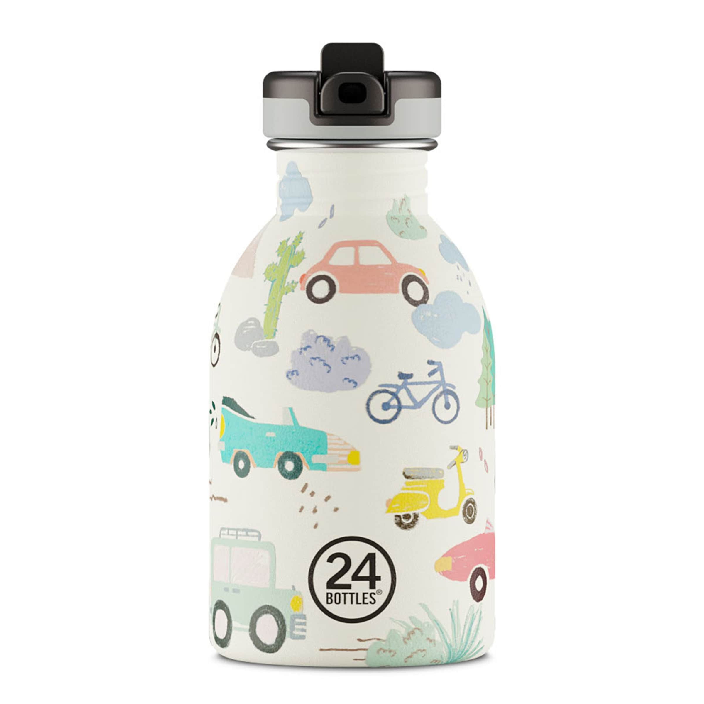 24Bottles Drinking Bottle 'Urban Bottle' in White: front