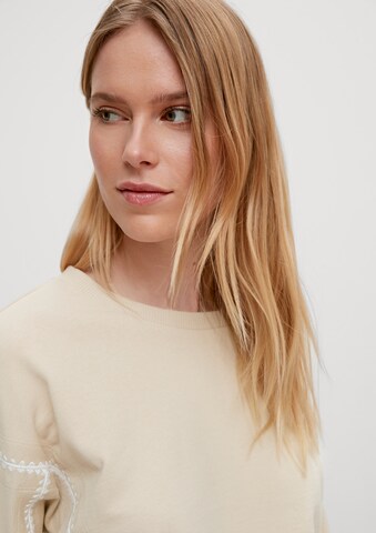 comma casual identity Sweatshirt in Beige