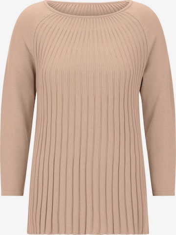 Pull-over Goldner en beige : devant