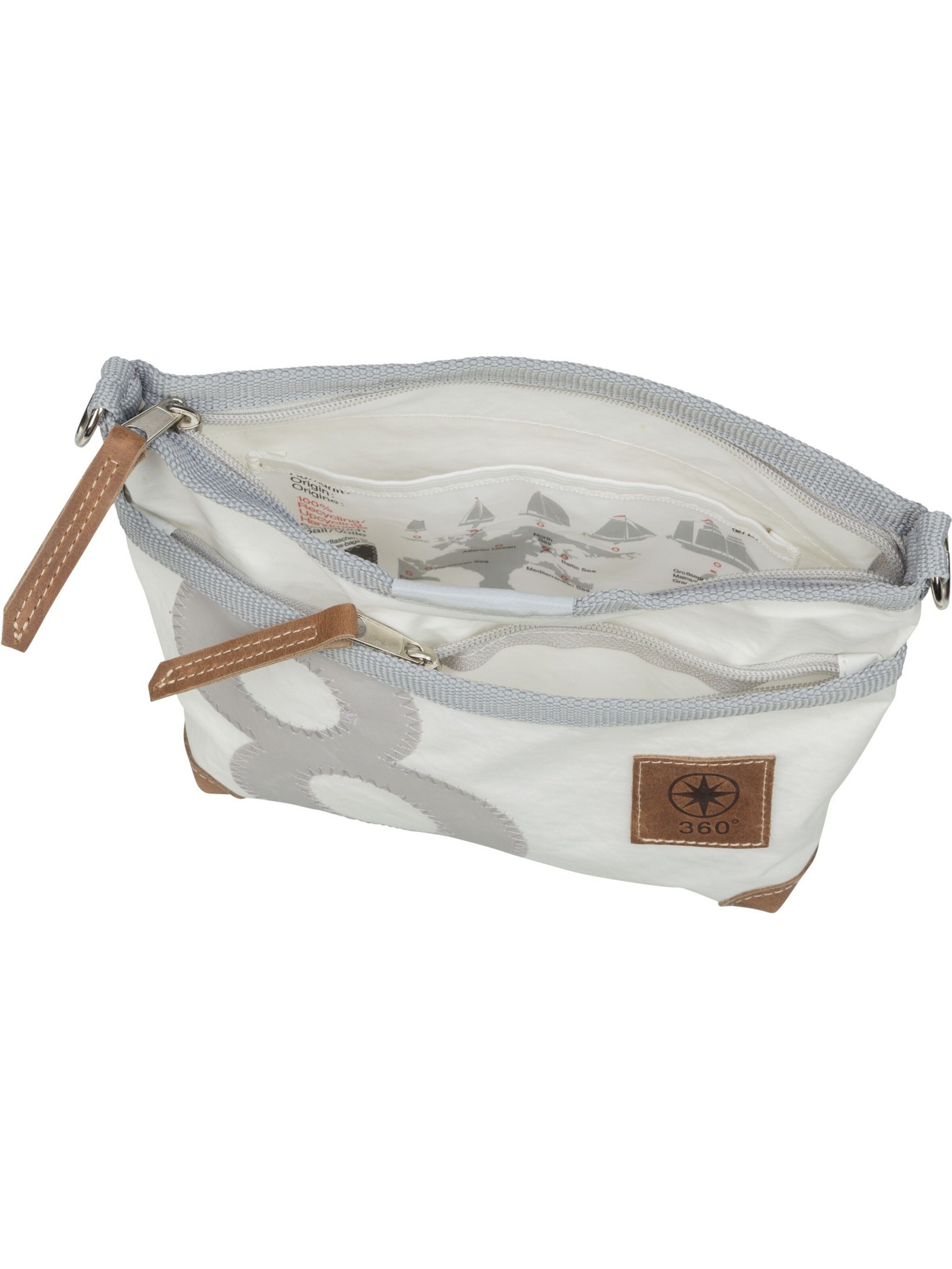 360 Grad Crossbody Bag 'Deern ' in White