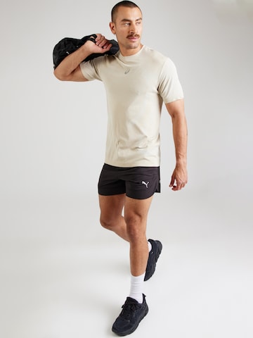 Tricou funcțional 'ROAD' de la ASICS pe alb