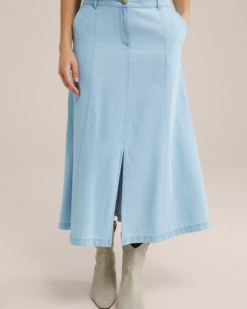 Jupe WE Fashion en bleu