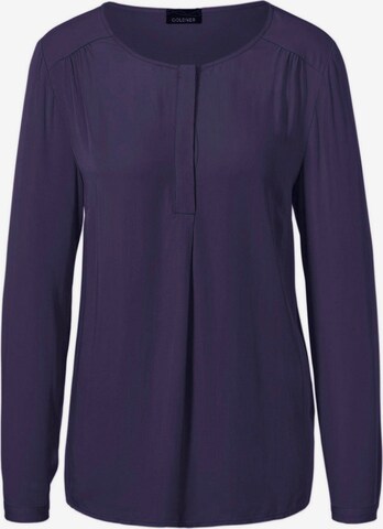 Goldner Blouse in Blue: front