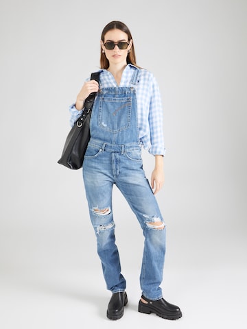 regular Jeans con pettorina 'Ava' di Dondup in blu