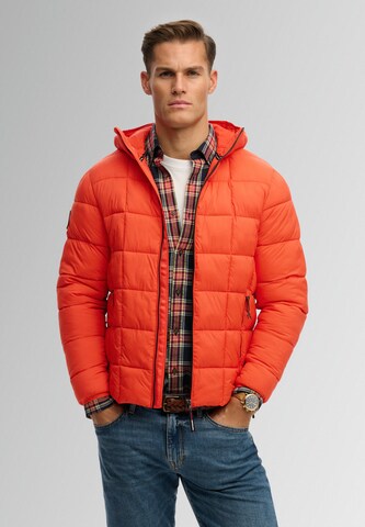 Superdry & Co Prehodna jakna 'Fuji Lite' | oranžna barva: sprednja stran