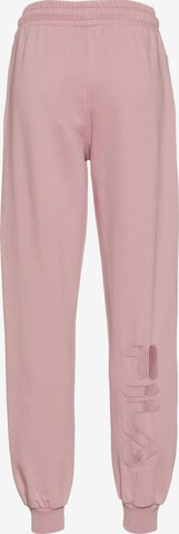 Tapered Pantaloni 'Bagod' di FILA in rosa