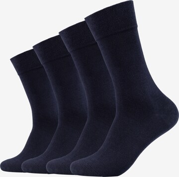 camano Socken in Blau: predná strana