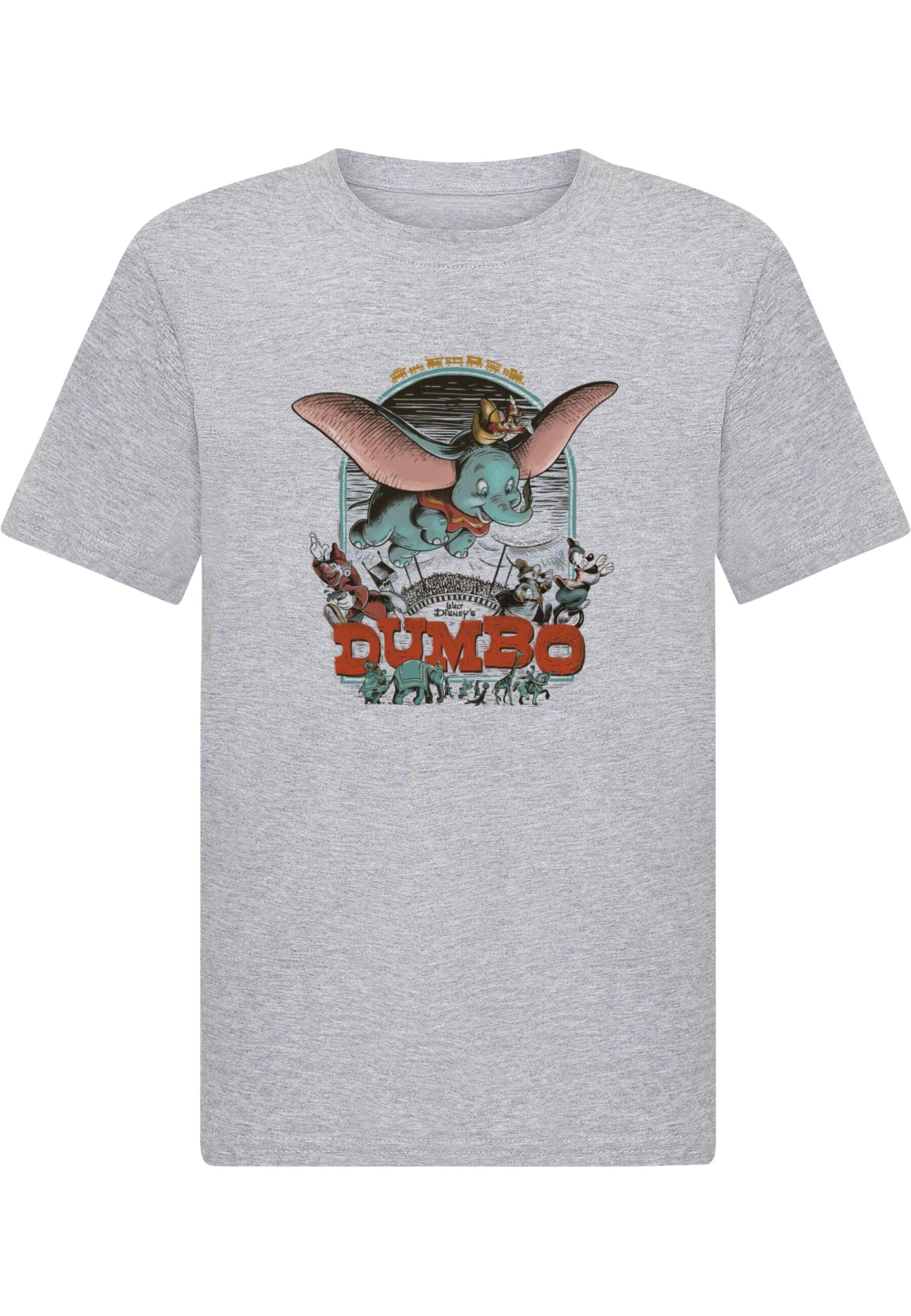 T-Shirt 'Dumbo - Poster' ABSOLUTE CULT en gris : devant