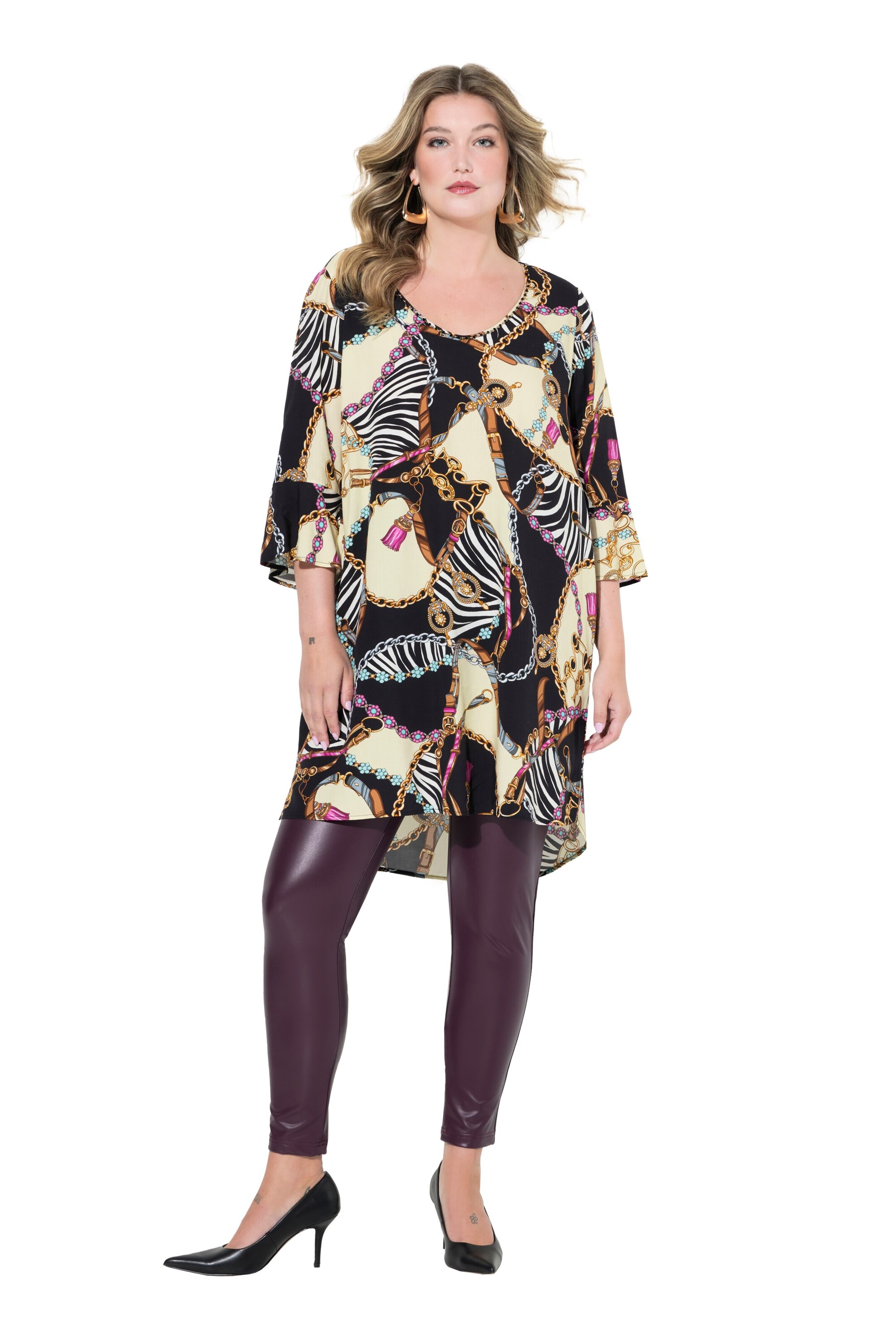 MIAMODA Tuniek in Zwart: voorkant