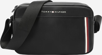 TOMMY HILFIGER Skuldertaske i sort: forside