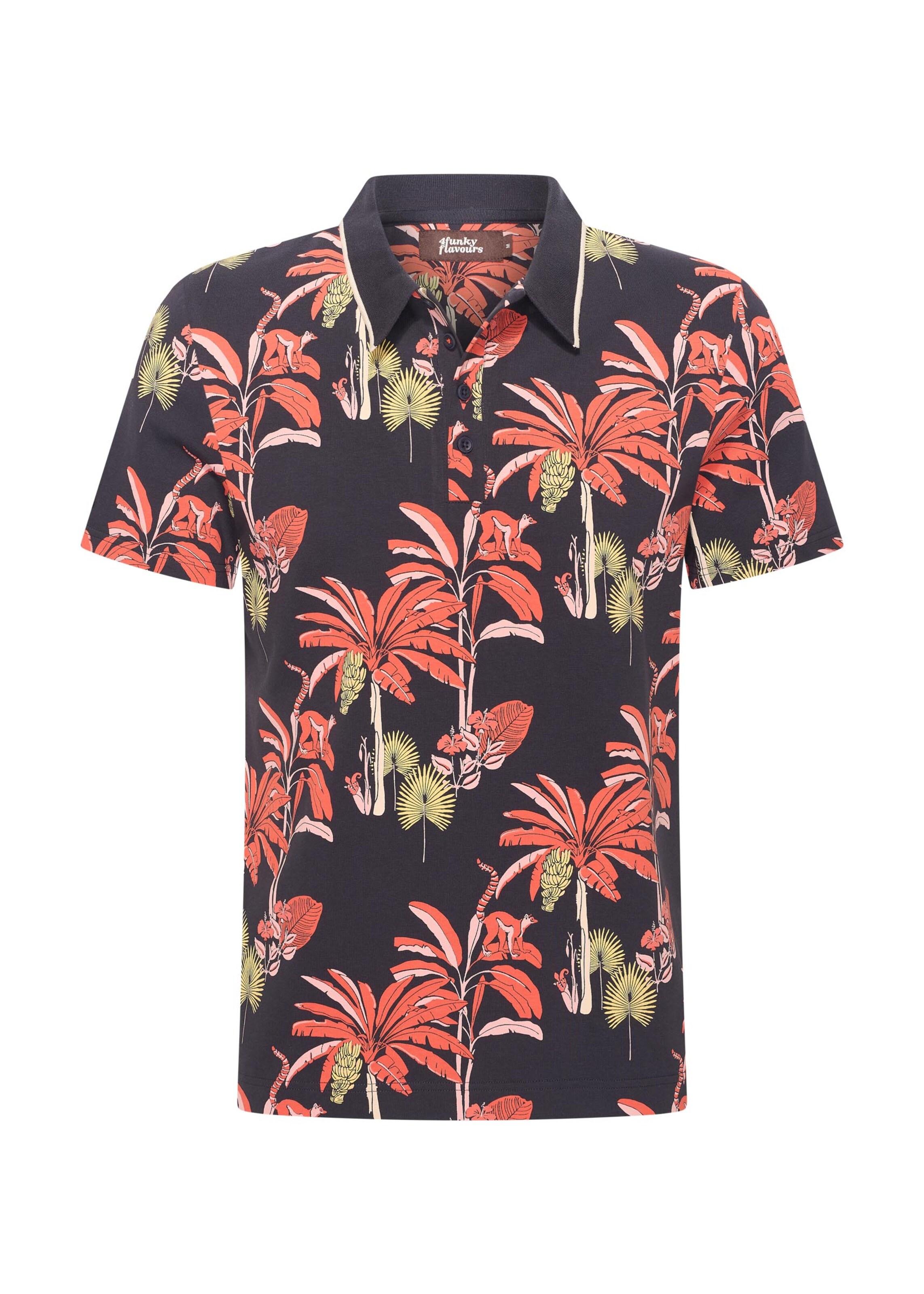 4funkyflavours Shirt 'Be My Own' in Blue: front