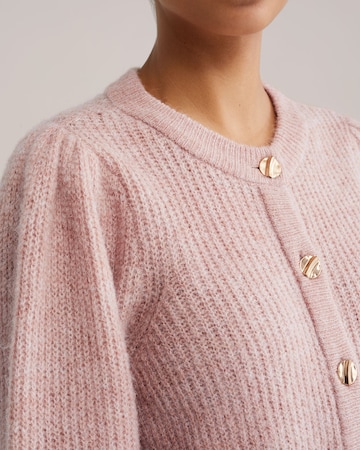 WE Fashion - Casaco de malha em rosa