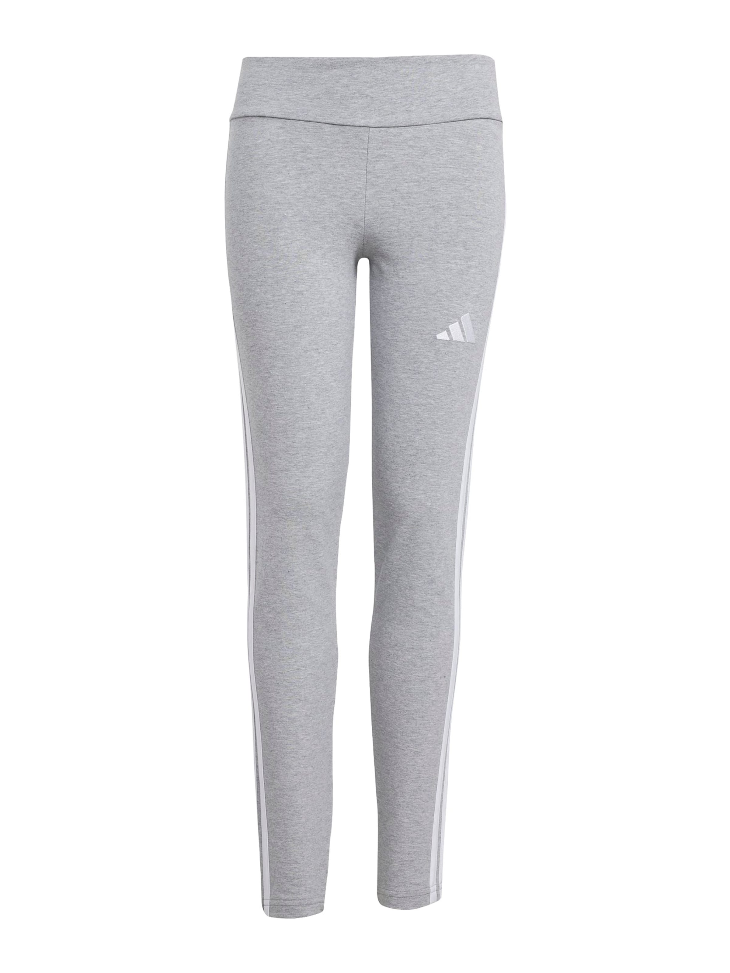 ADIDAS SPORTSWEAR Skinny Sportbyxa 'Essentials' i grå: framsida