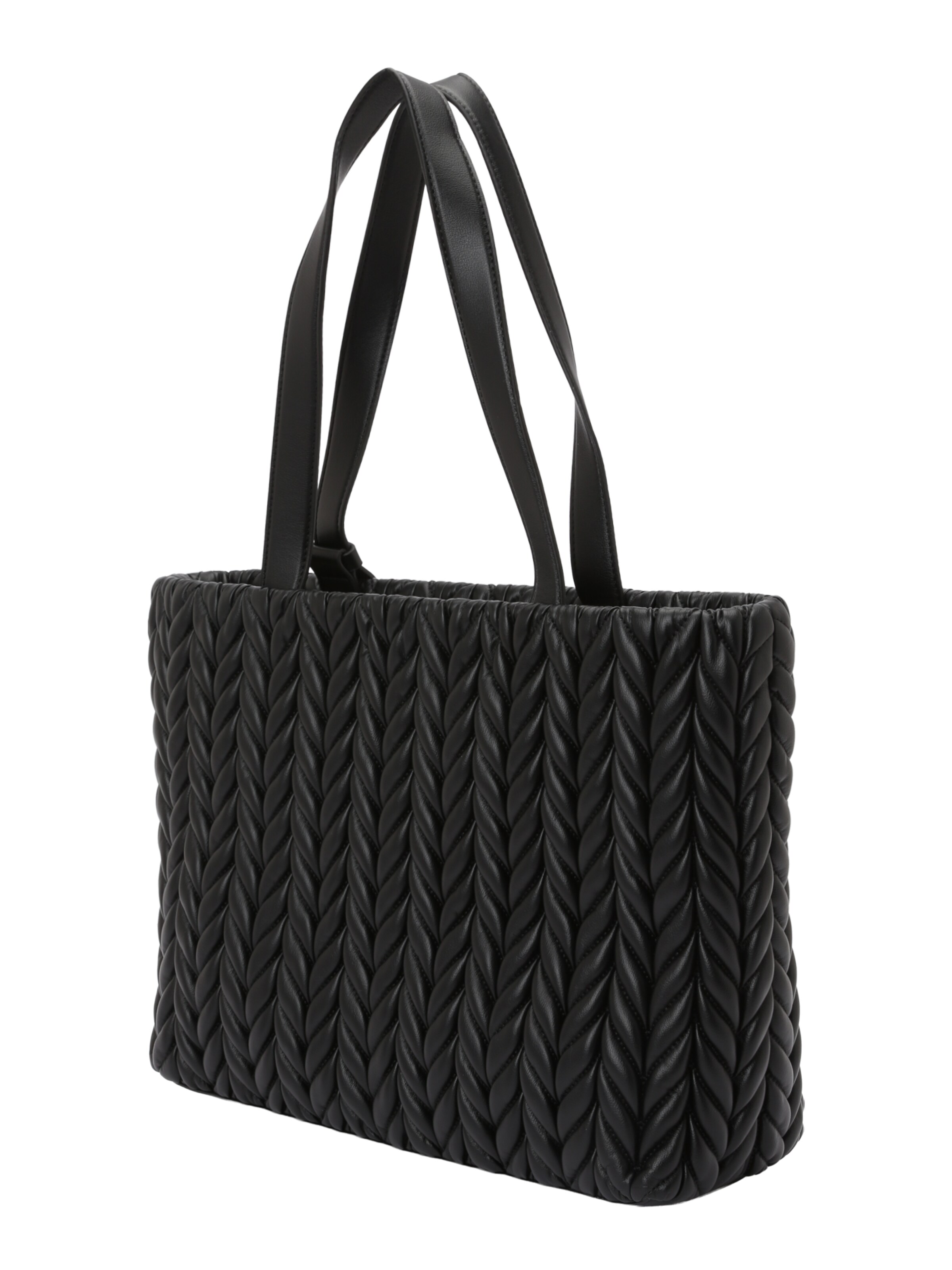 Karl Lagerfeld Μεγάλη τσάντα 'K/WEAVE' σε μαύρο