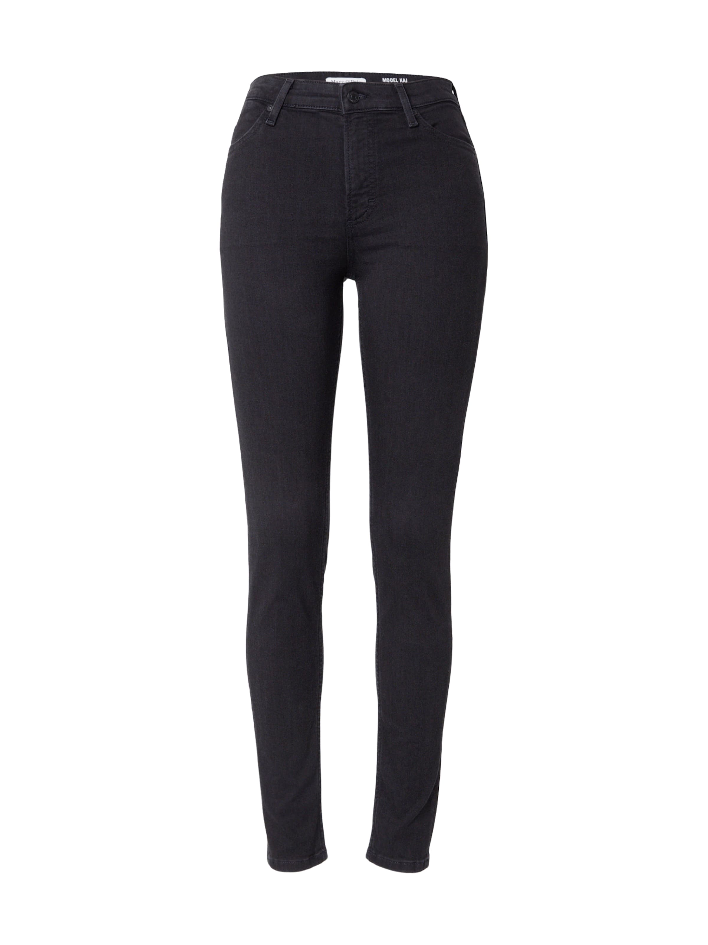 Skinny Jean Marc O'Polo DENIM en noir : devant
