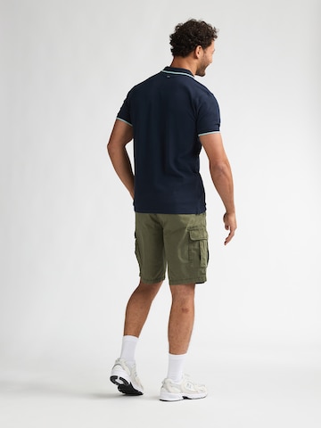 Petrol Industries - regular Pantalón cargo en verde