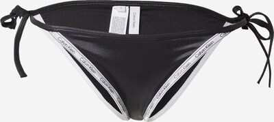 Calvin Klein Swimwear Долнище на бански тип бикини в черно / бяло, Преглед на продукта