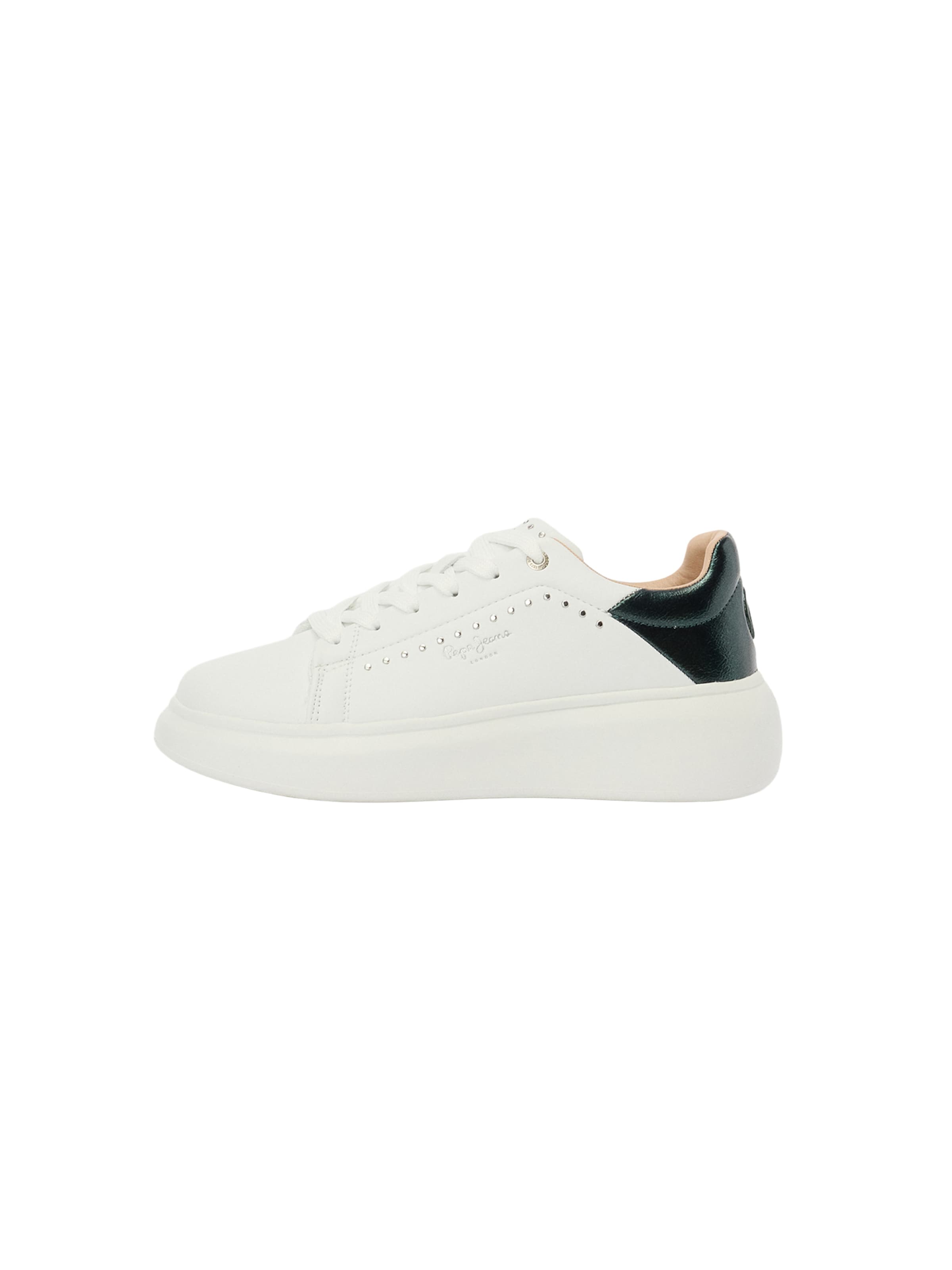 Sneaker low 'YARA CHOICE' de la Pepe Jeans pe alb: față