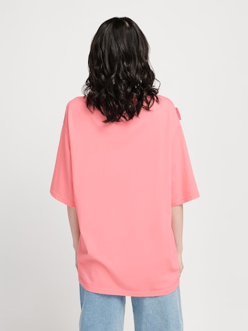 Casa Mara Shirt in Roze: terug